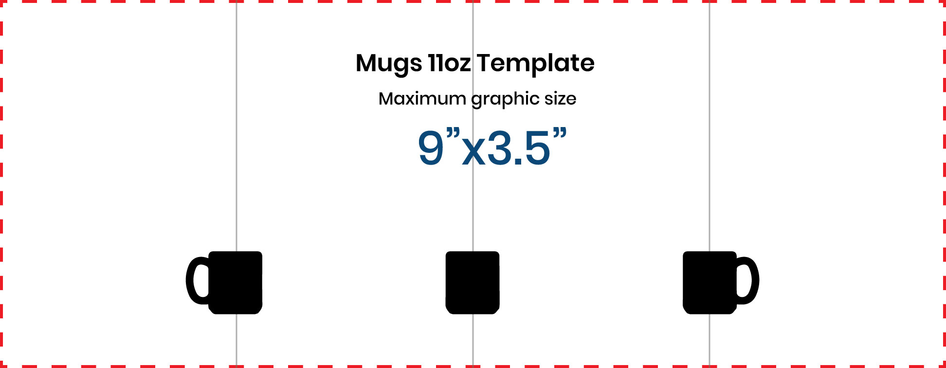 maximum printable area for mugs